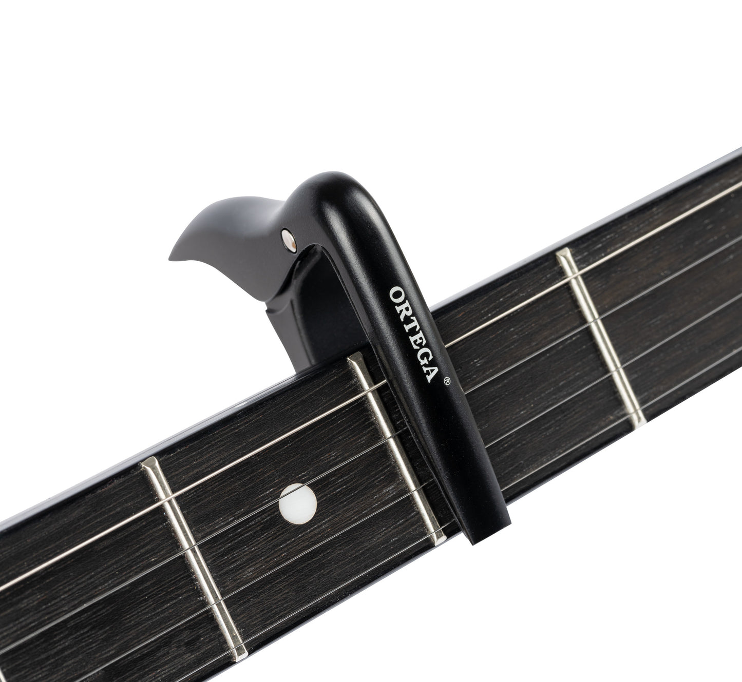 Capodastre pour ukulélé et banjo, noir satiné