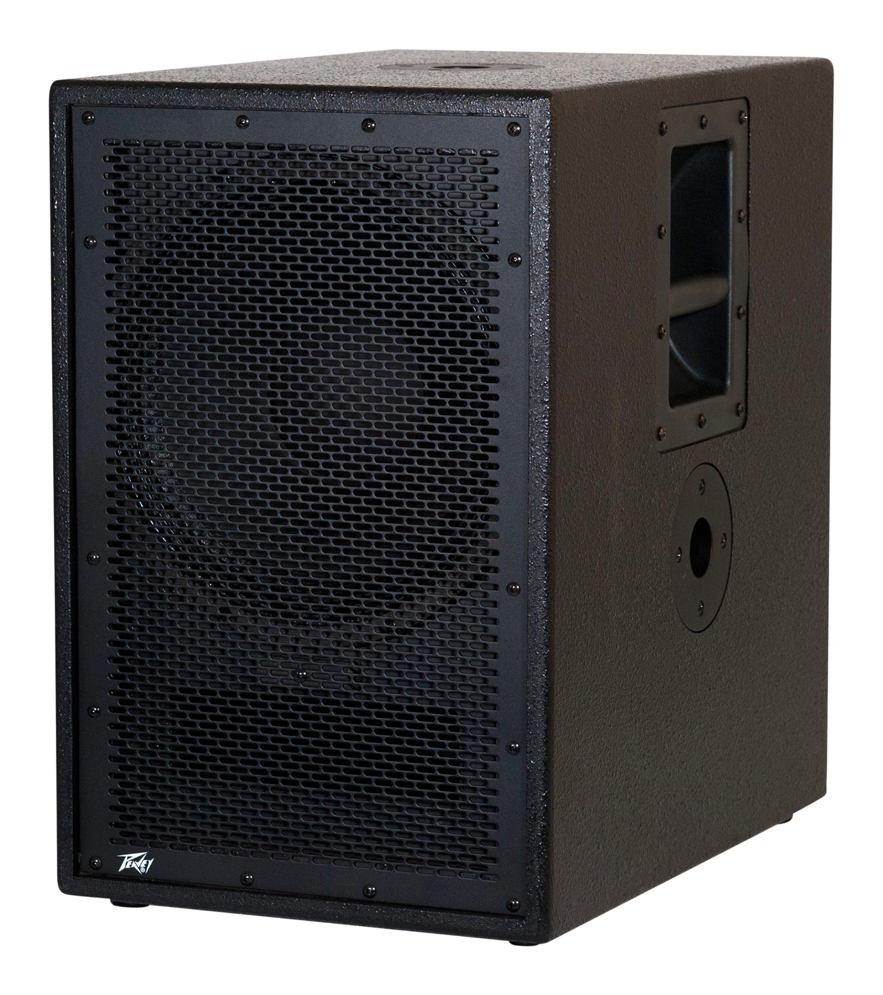 Caisson de basse amplifié 1000W, subwoofer 12", amplificateur analogique, traitement DSP, fonction Bass Enhance, noir