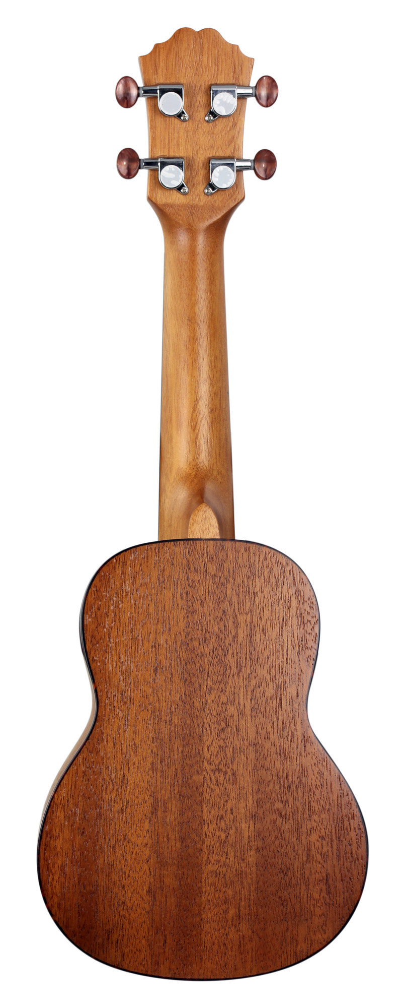 Ukulélé Soprano, table acajou, fond & éclisses acajou, touche & chevalet noyer, cordes Aquila, avec housse, naturel