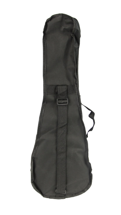 Ukulélé Concert, table sapele, fond & éclisses sapele, rosace gravée, touche & chevalet noyer, avec housse, rouge