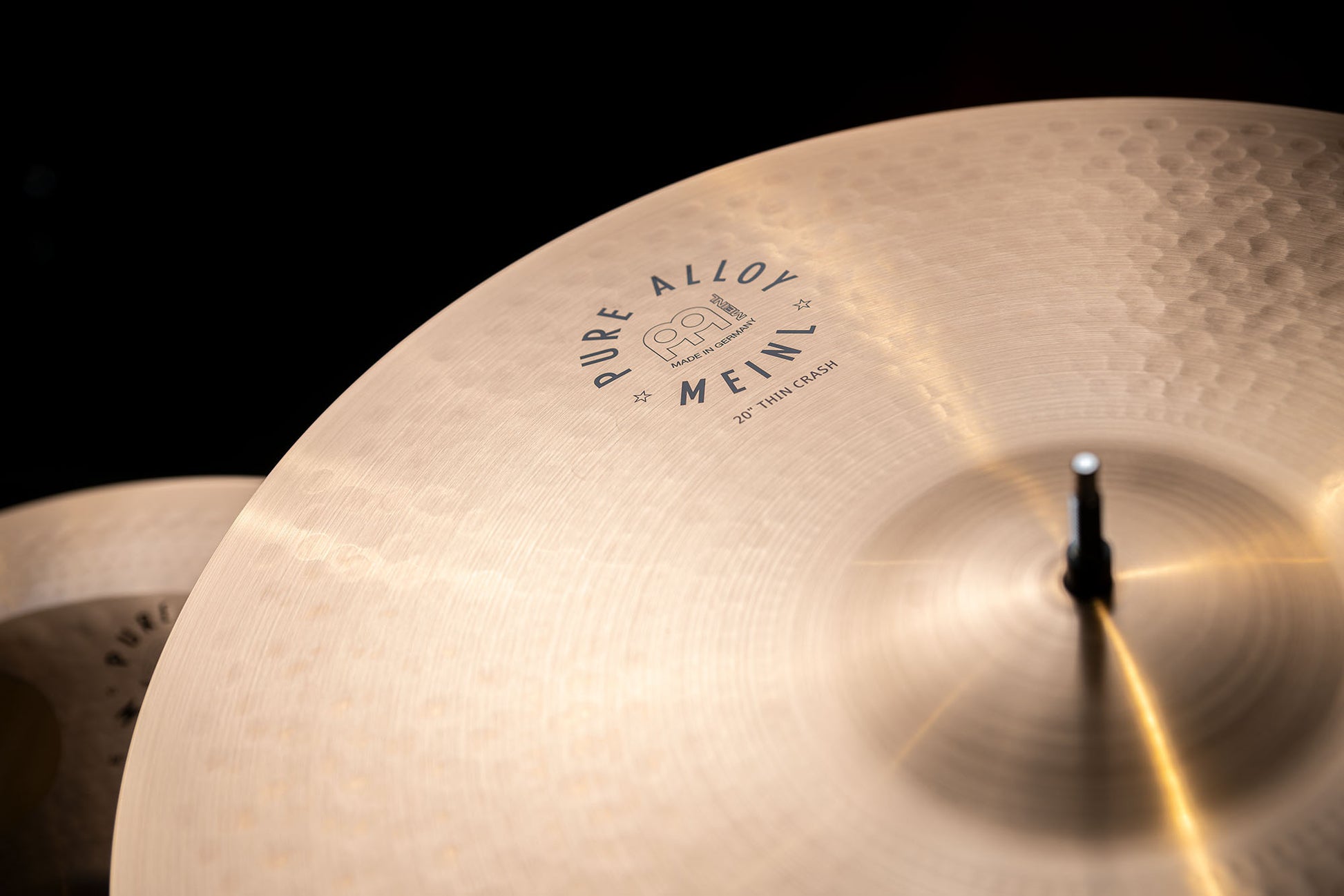 Thin Crash 20" Meinl Pure Alloy fini Traditional martelé