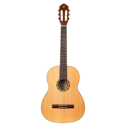 R131SN, modèle Slim Neck, table cèdre rouge massif, fond & éclisses acajou, manche acajou (sillet 48 mm), housse, naturel satiné