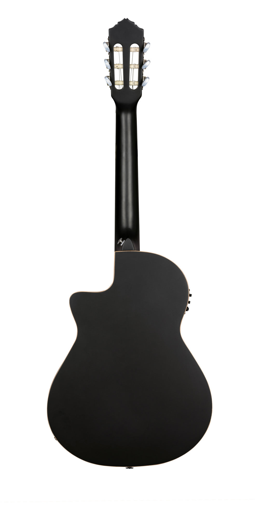 RCE12534-SBK, corps Thinline, pan coupé, EQ Magus X/G, table épicéa, f/e acajou, sillet 45 mm, housse, noir satiné