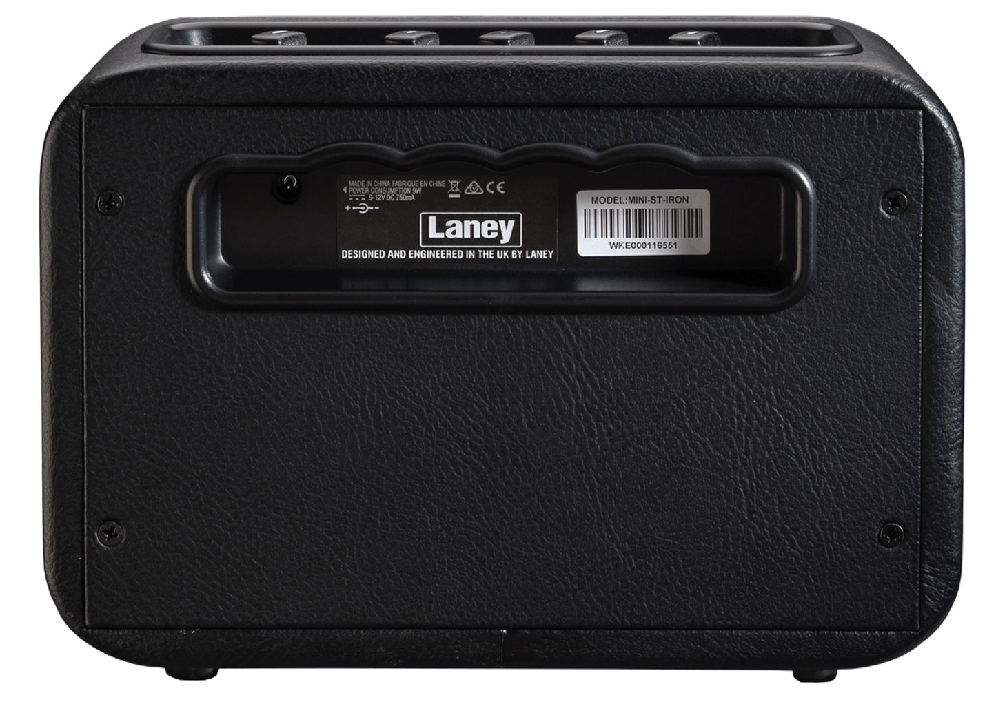 Ampli guitare stéréo 2x 3W, look Ironheart, 2x HP 3", 2 canaux, connectique LSI, noir