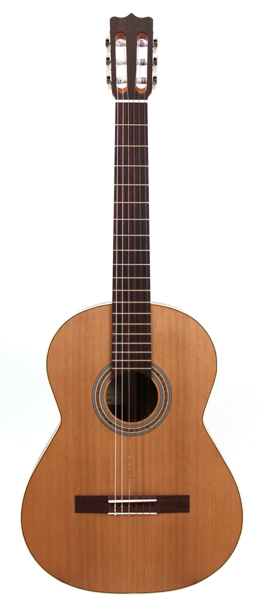 Guitare classique 4/4 modèle 0 C, table cèdre massif, fond & éclisses palissandre indien, naturel satiné