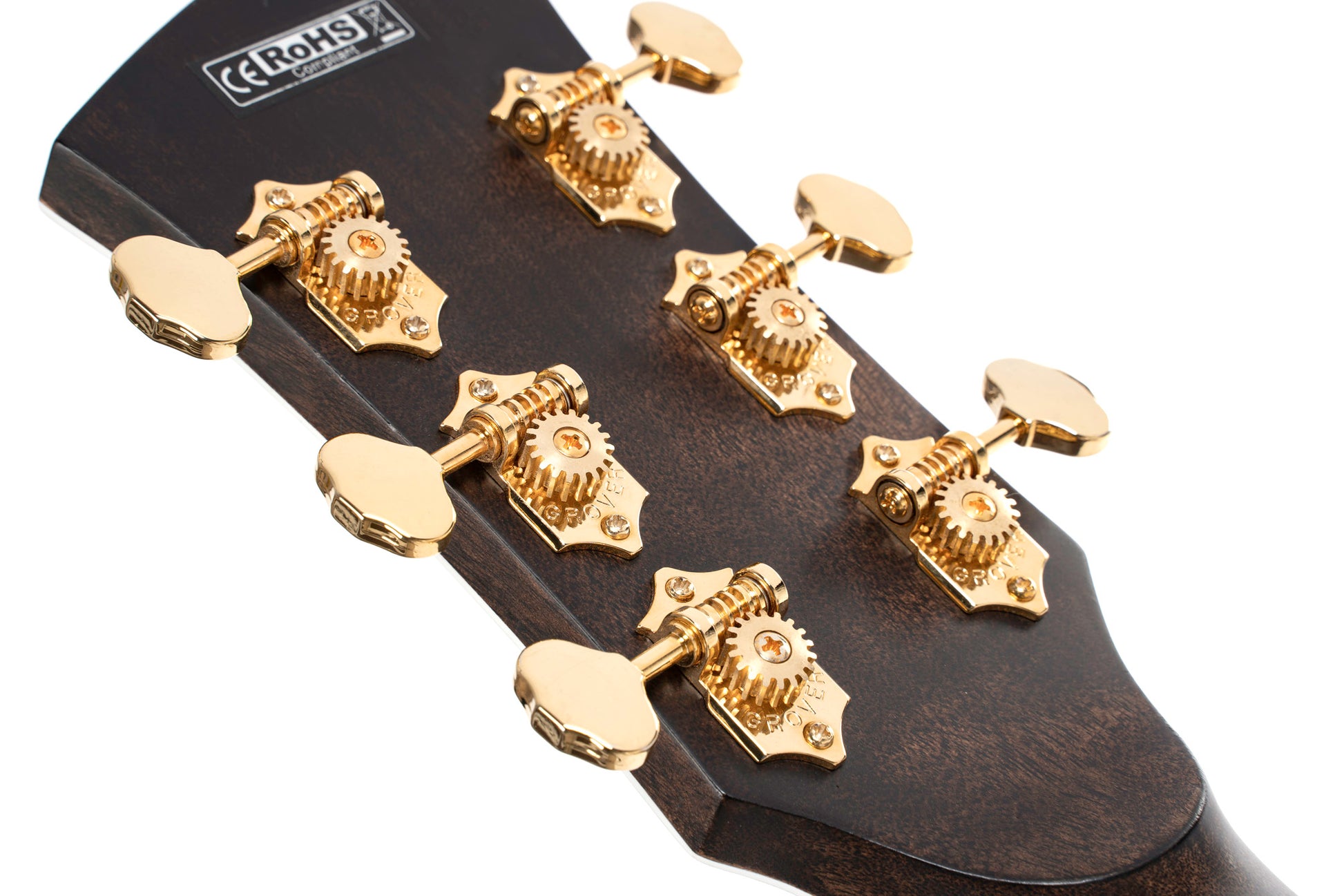 GOLD-A8, forme Grand Auditorium, table épicéa massif torréfié, f/e pau ferro massif, EQ Fishman Flex Blend, naturel brillant