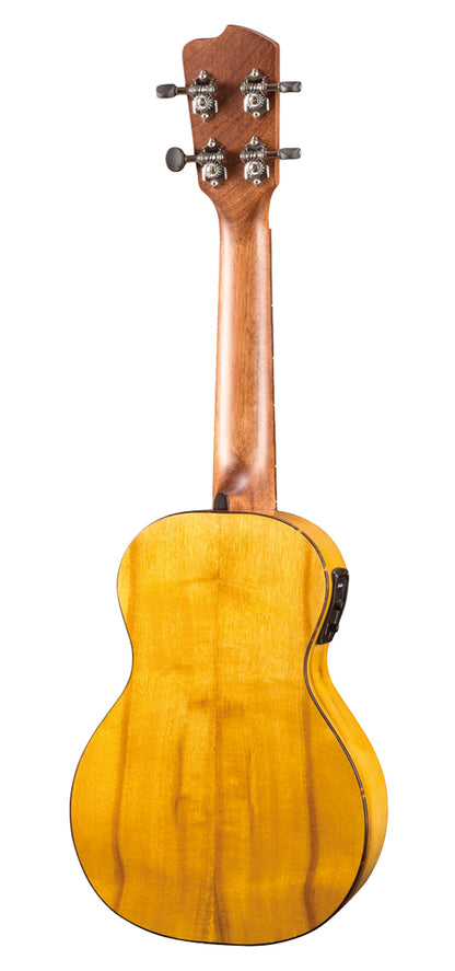 UKULELE BREEDLOVE LU'AU CONCERT NATURAL SHADOW E, table épicéa Sitka massif, fond & éclisses myrtlewood, naturel brillant