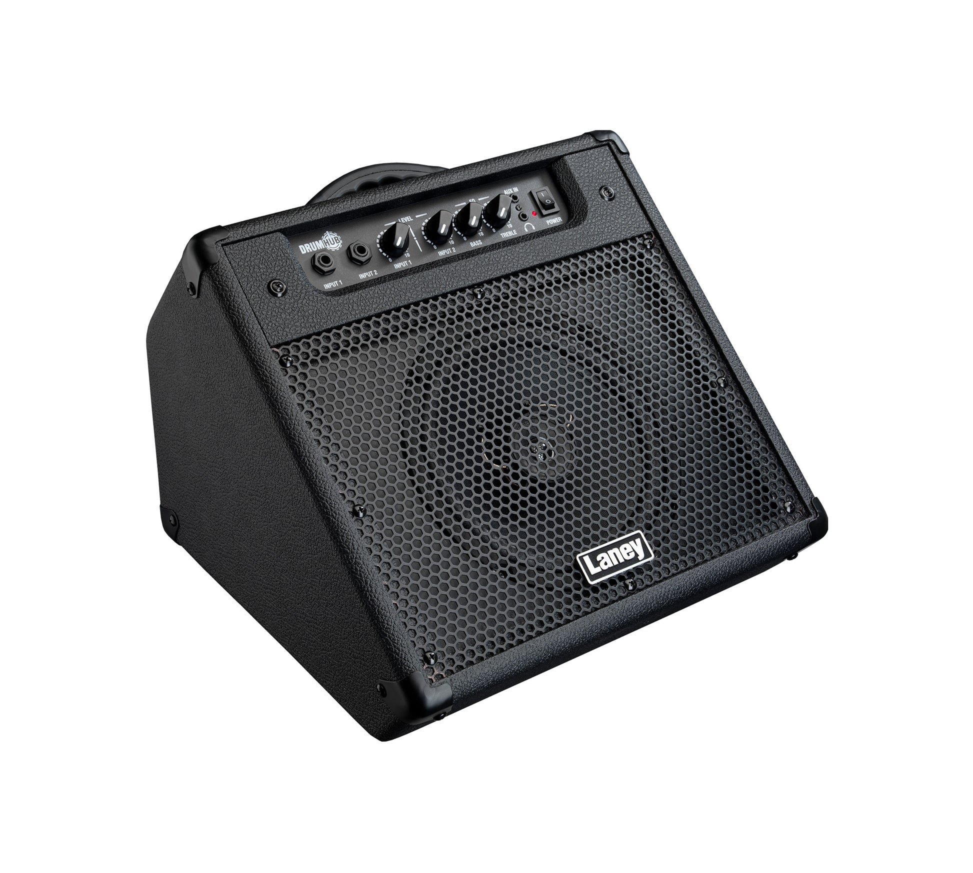 Ampli pour batterie électronique et multipads 40W, HP 8" Custom coaxial + tweeter 2", conception bass reflex, 2 canaux, noir