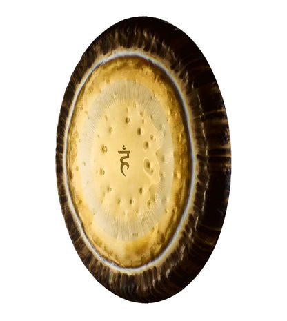 THROAT CHAKRA GONG, 32" / 80 CM, 141,27, FINITION TRADITIONELLE