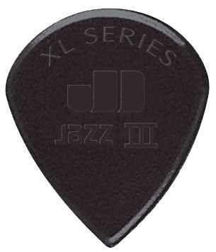 JAZZ III XL, sachet de 24 médiators nylon, noir