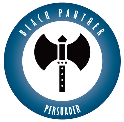 Caisse claire Black Panther"Persuader" 14 x 6.5", laiton anodisé martelé 1.2 mm, accastillage chrome.