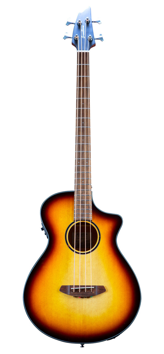 DISCOVERY S CONCERT BASSE EDGEBURST CE, table épicéa européen massif, f/e acajou, EQ Fishman Presys I, edgeburst