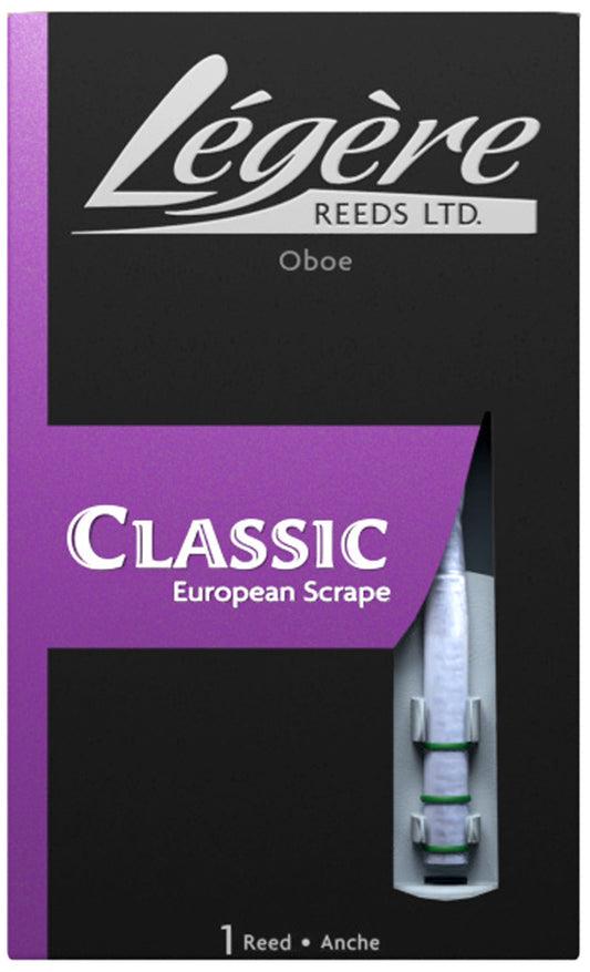 Anche de hautbois Légère Classic European Scrape, Force Medium-Hard