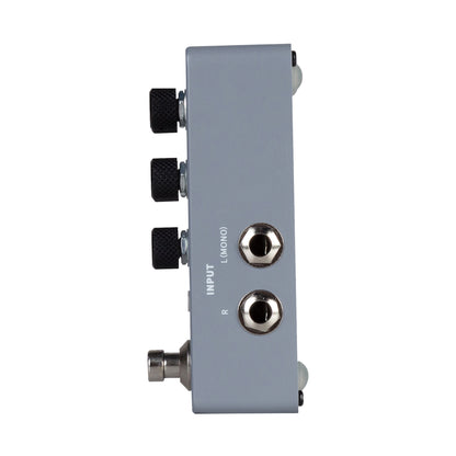 Pédale CAB X2, simulateur d'enceintes et de réponses impulsionnelles, 14 presets, 11 simulations d'enceinte préinstallées, gris