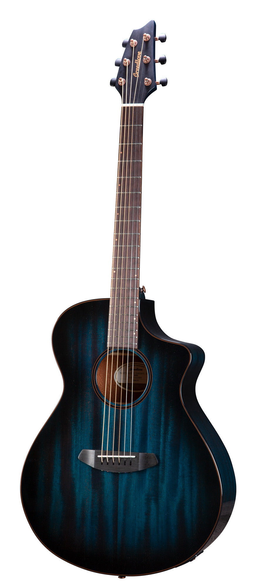 RAINFOREST S CONCERT PAPILLON CE, table acajou massif, f/e acajou, EQ Fishman Presys I, papillon