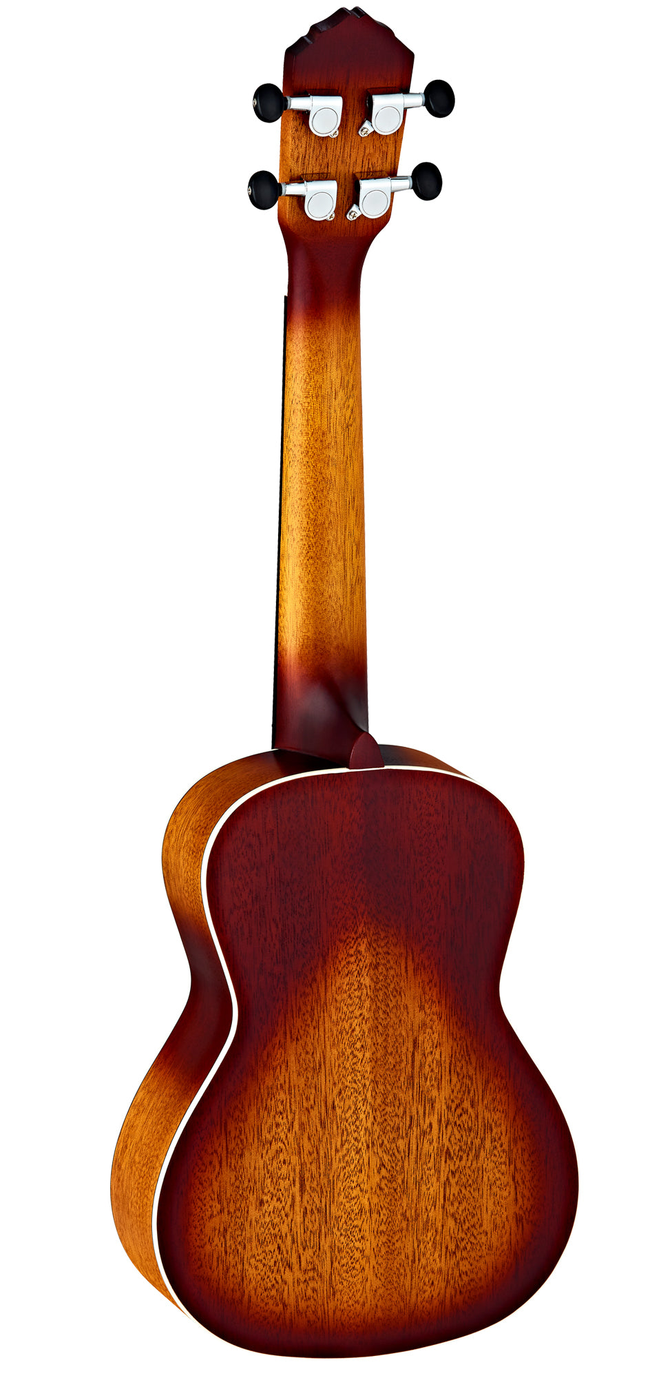 RUDAWN, modèle Concert, table okoume, fond & éclisses okoume, manche acajou, dawn sunburst satiné