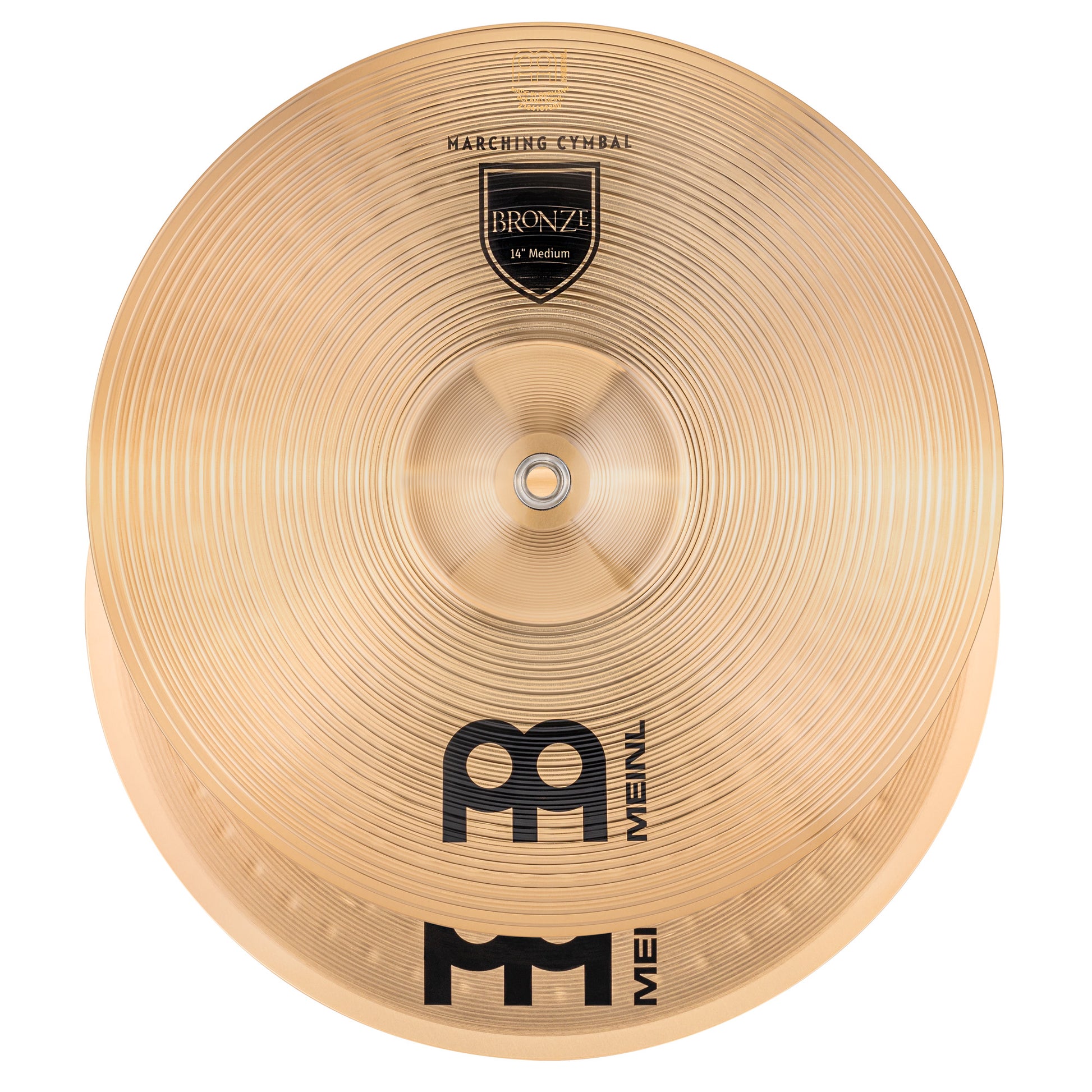 PAIRE CYMBALES MEINL MARCHING STUDENT 14