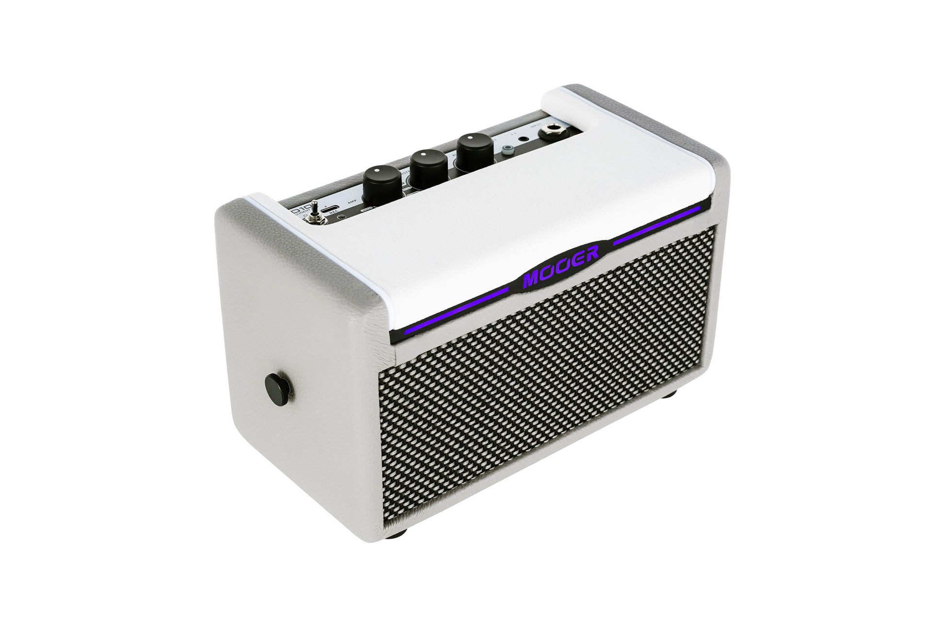 Ampli SD10i, 10W, 2x HP 2", 52 modélisations d'amplis, 25 simulations d'enceintes, 126 effets, sur batterie rechargeable, gris