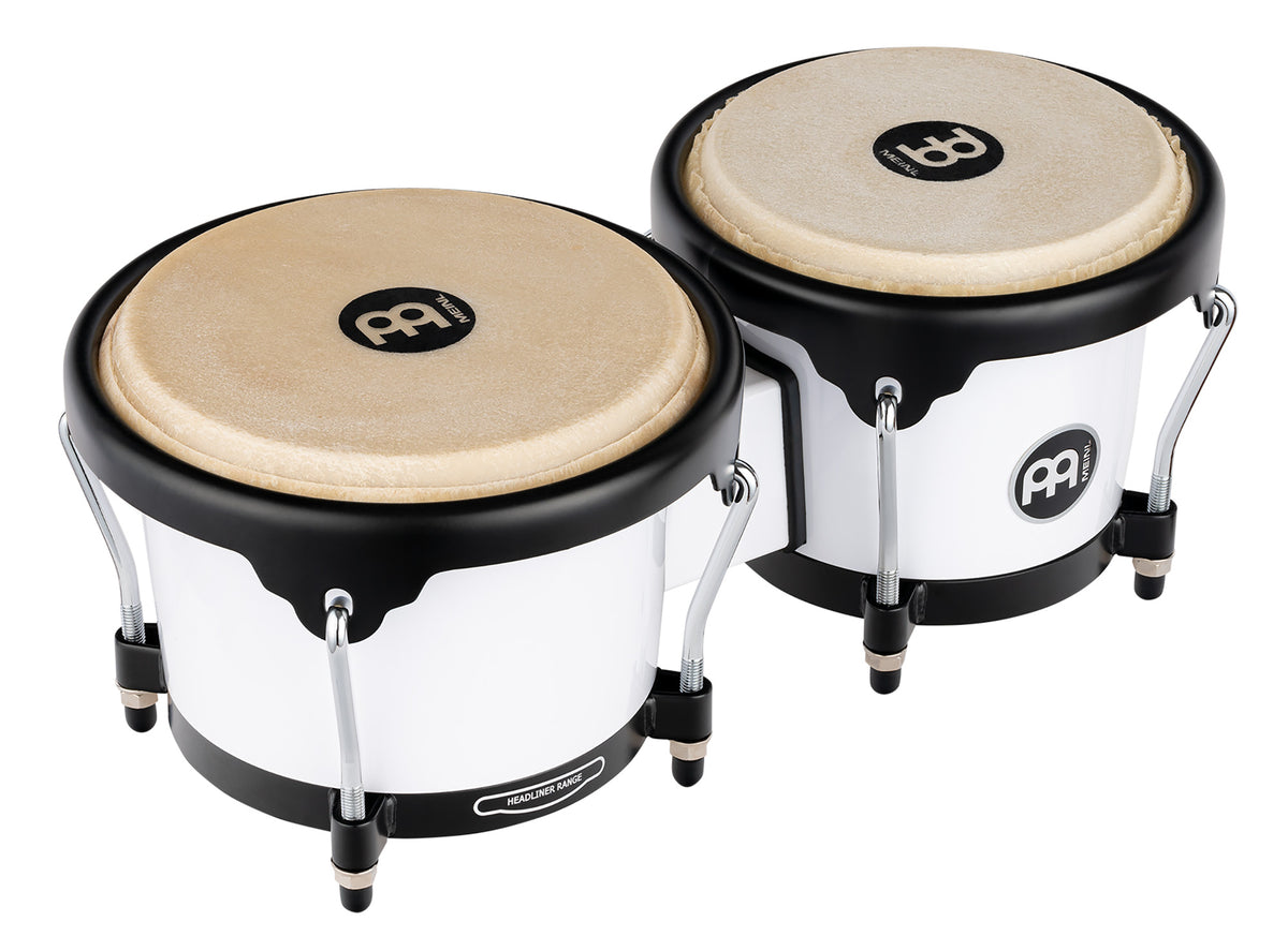 Bongos Meinl série Journey peaux buffle 6.5/7.5" ABS blanc