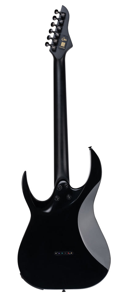 GTRS M800, corps aulne, manche érable torréfié, touche palissandre, micros et processeur GTRS, pearl black