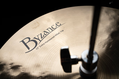 Charleston Traditional 15" Extra Hammered, Alliage bronze B20, Martelée à la main, Finition traditionnelle