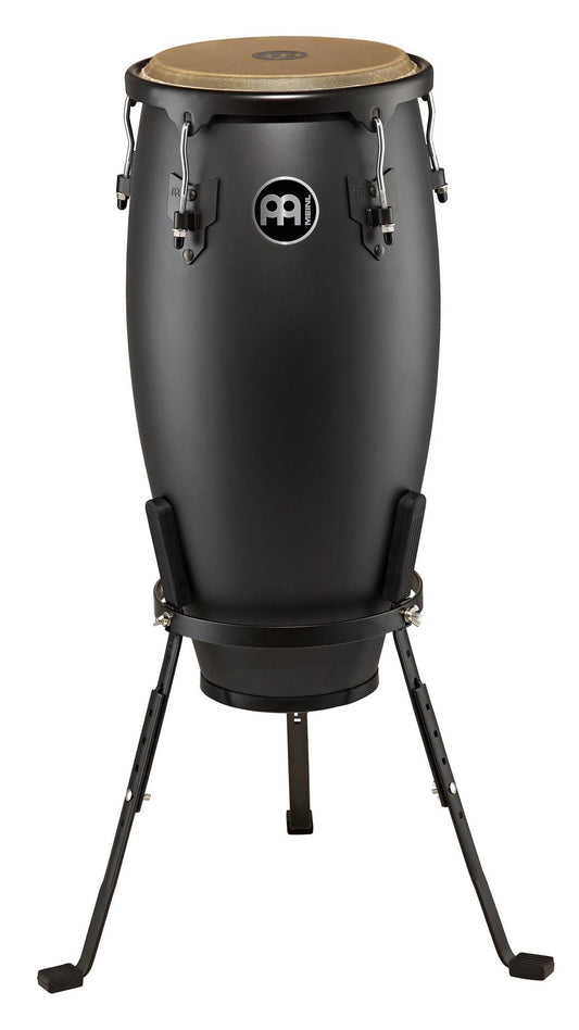 Quinto 11", hévéa, 71 cm, peau buffle, accastillage noir poudré, avec pied panier