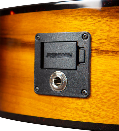 PURSUIT EXOTIC S CONCERT TIGER'S EYE CE, table myrtlewood massif, f/e myrtlewood, EQ Fishman Presys I, tiger's eye