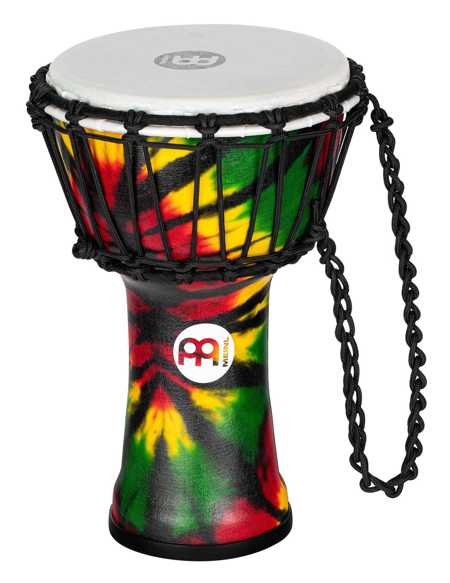 Djembe Meinl série Jr. peau synthétique 7" et hauteur 12 1/2" fini Tie Dye