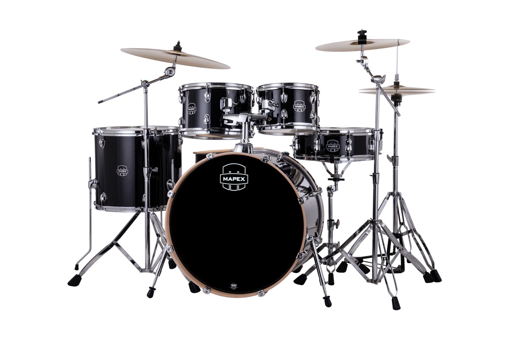 MAPEX VENUS POP ROCK 22 5F BLACK GALAXY