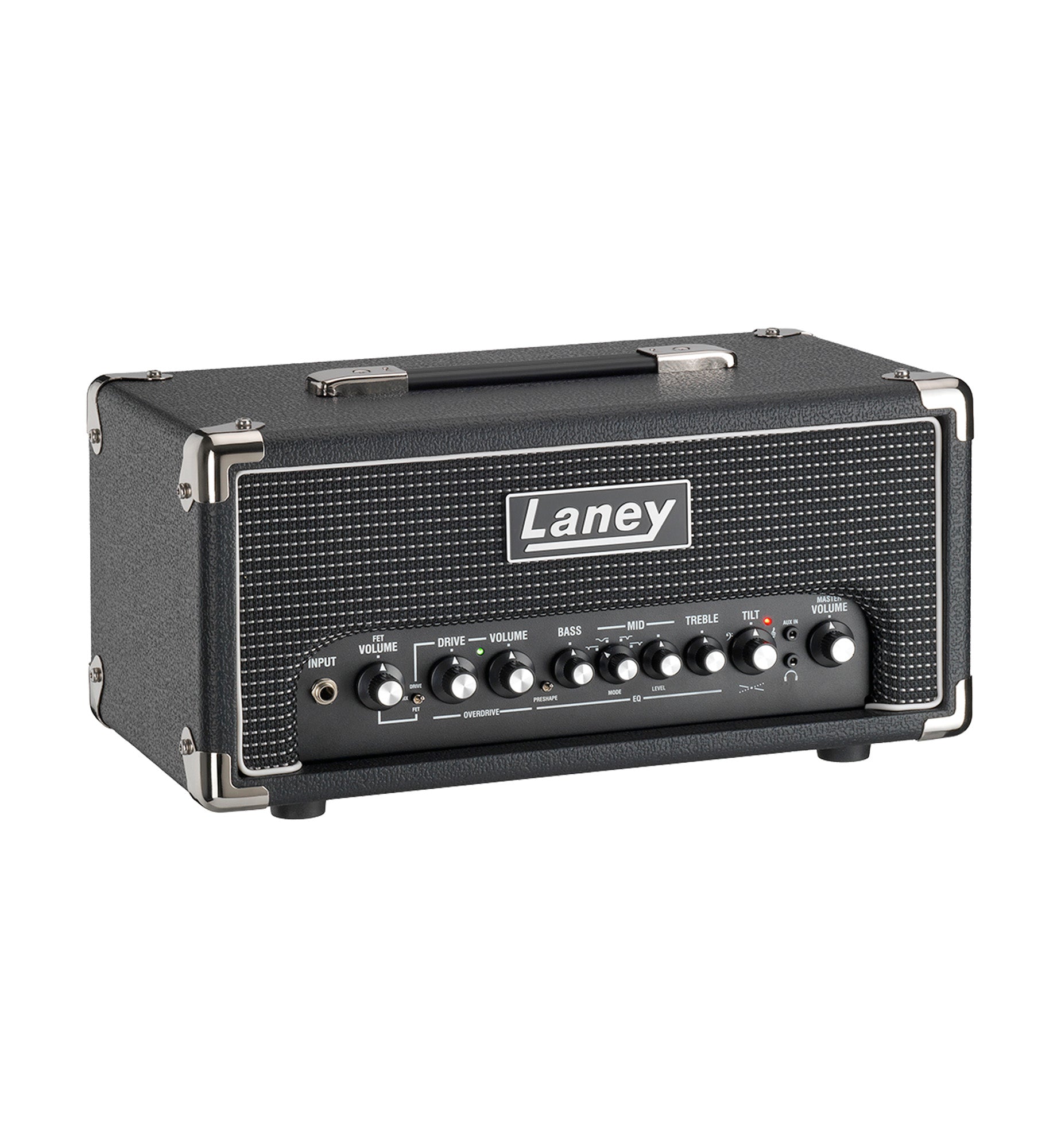 Tête basse DBF200H, amplification 200W Class D, 2 canaux (FET/DRIVE), EQ 3 bandes, TILT et PRESHAPE, noir