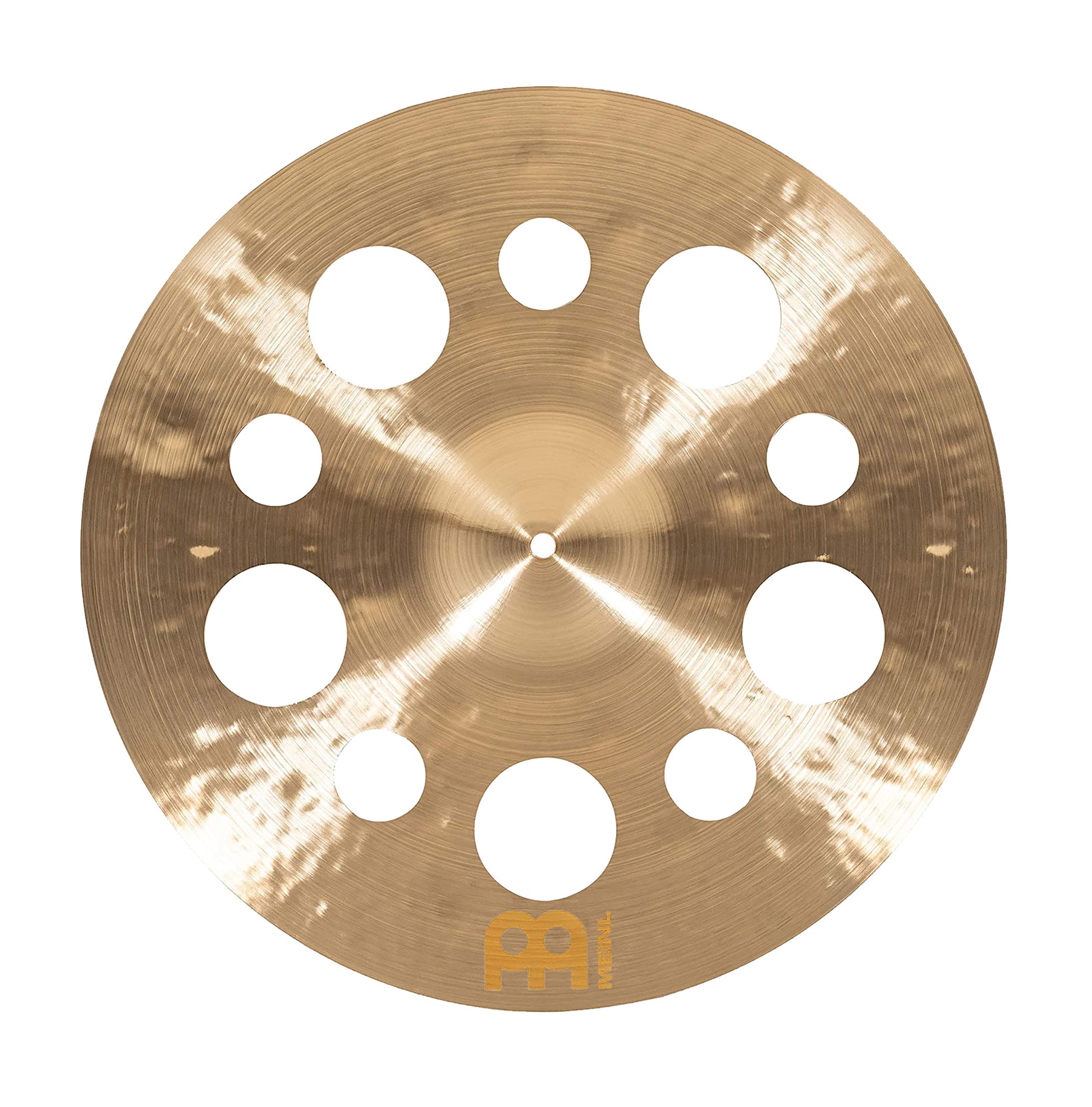 CRASH MEINL BYZANCE 18" EXTRA DRY TRASH, ALLIAGE BRONZE B20, MARTELÉE A A LA MAIN, FINITION BRUT