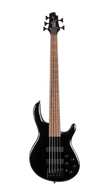 C5 Deluxe, corps peuplier, micros Bartolini MK-1 et préampli Markbass MB-1, noir