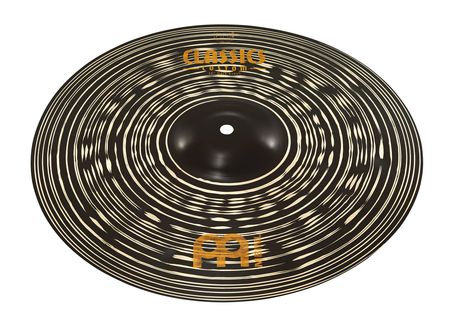 Crash Meinl Classic Custom 17" Dark, Alliage Bronze B10, finition dark