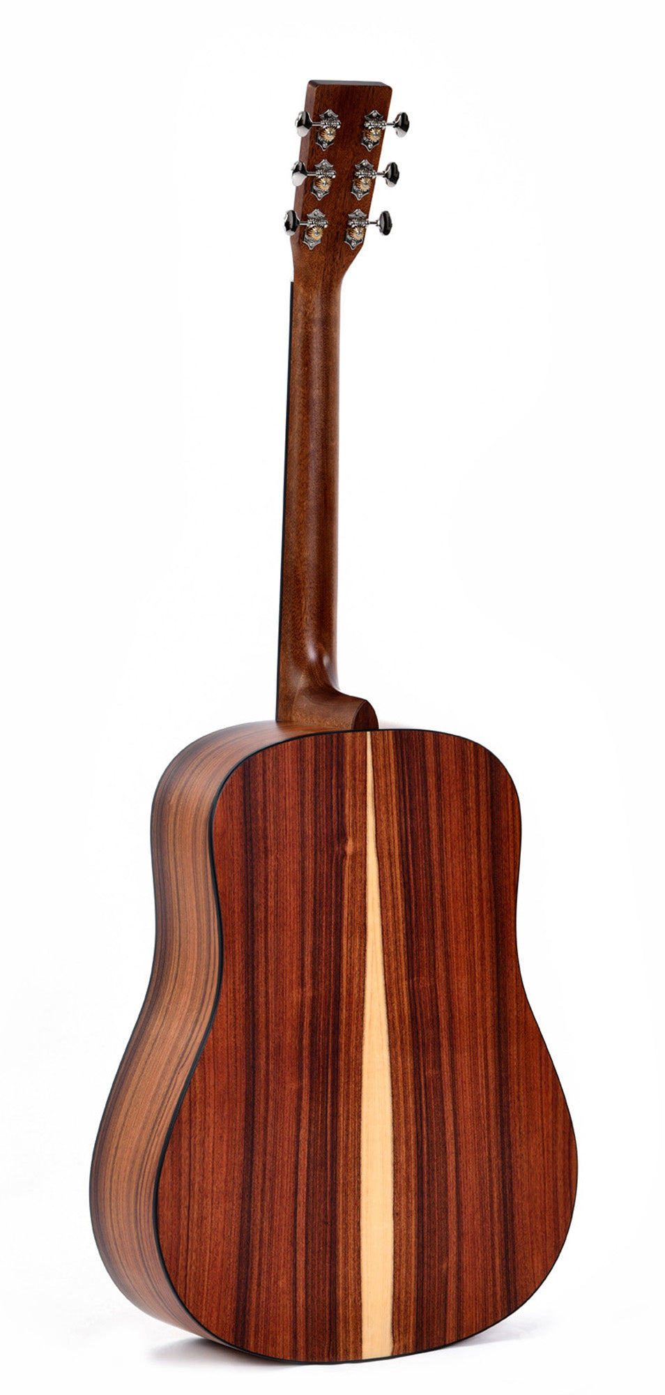 Modèle SDP-10E, Dreadnought, table épicéa Sitka massif, f/e pau ferro massif, touche micarta, EQ LR Baggs, soft case, naturel