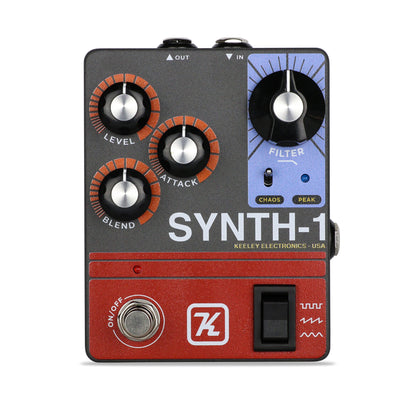 Pédale SYNTH-1, fuzz générateur d'onde synthé