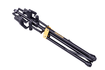 Support d'exposition conçu pour supporter deux guitares, nouveau système AGS, système NINA, remplace le modèle GS422B