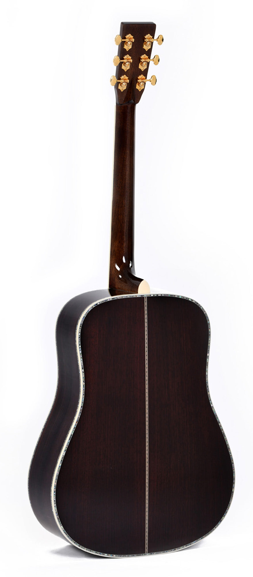 Modèle SDR-45, Dreadnought, table épicéa massif, f/e palissandre massif, touche ébène, étui, naturel brillant