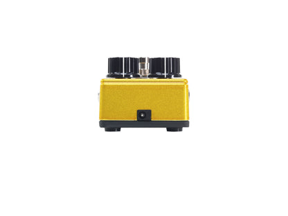 PÉDALE OVERDRIVE PREAMP 250, overdrive basé sur le circuit original avec des composants actualisés, True Bypass, jaune métallisé