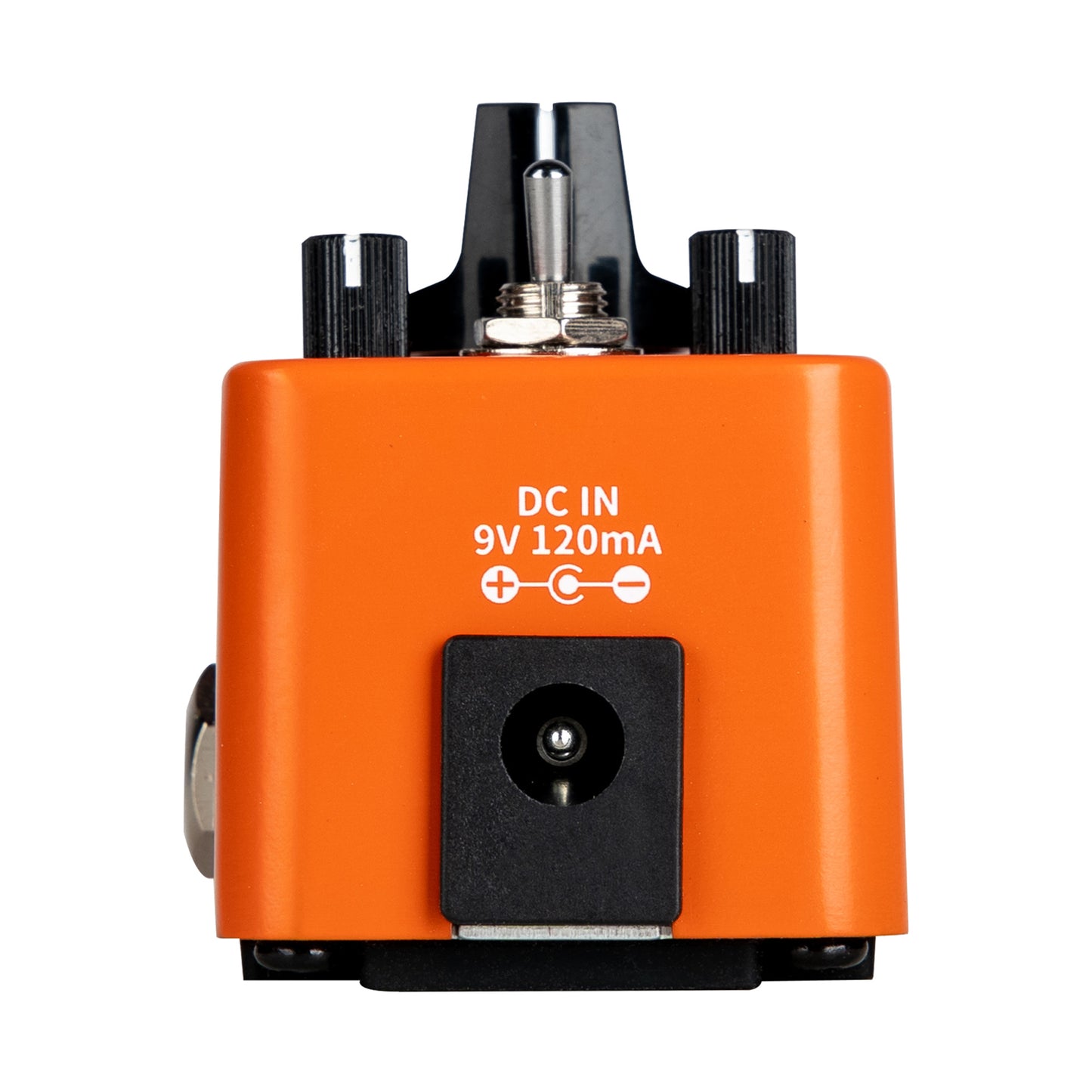 Pédale PURER OCTAVE, octaver polyphonique 15 modes, 1 mode Detune, boîtier métal, true bypass, orange brillant