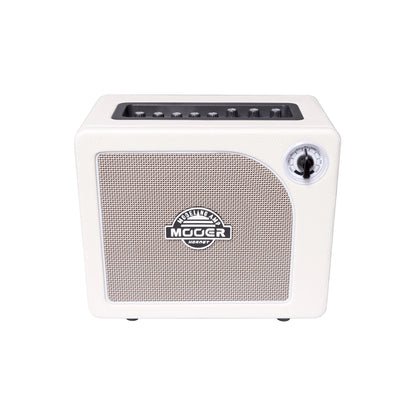 Ampli HORNET WHITE, 15W, HP 6.5", 9 modélisations d'amplis haute-qualité, effets Modulation/Délai/Réverb, blanc