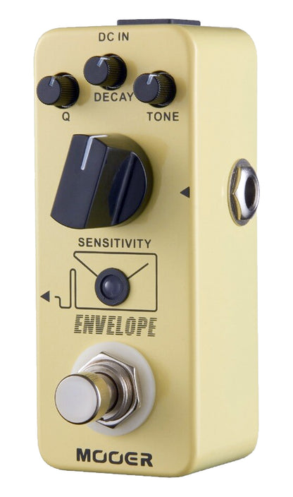 Pédale ENVELOPE, wah-wah analogique automatique, boîtier métal, true bypass, crème