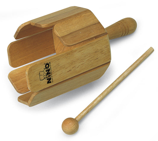 Stirring Drum avec mailloche en bois, naturel