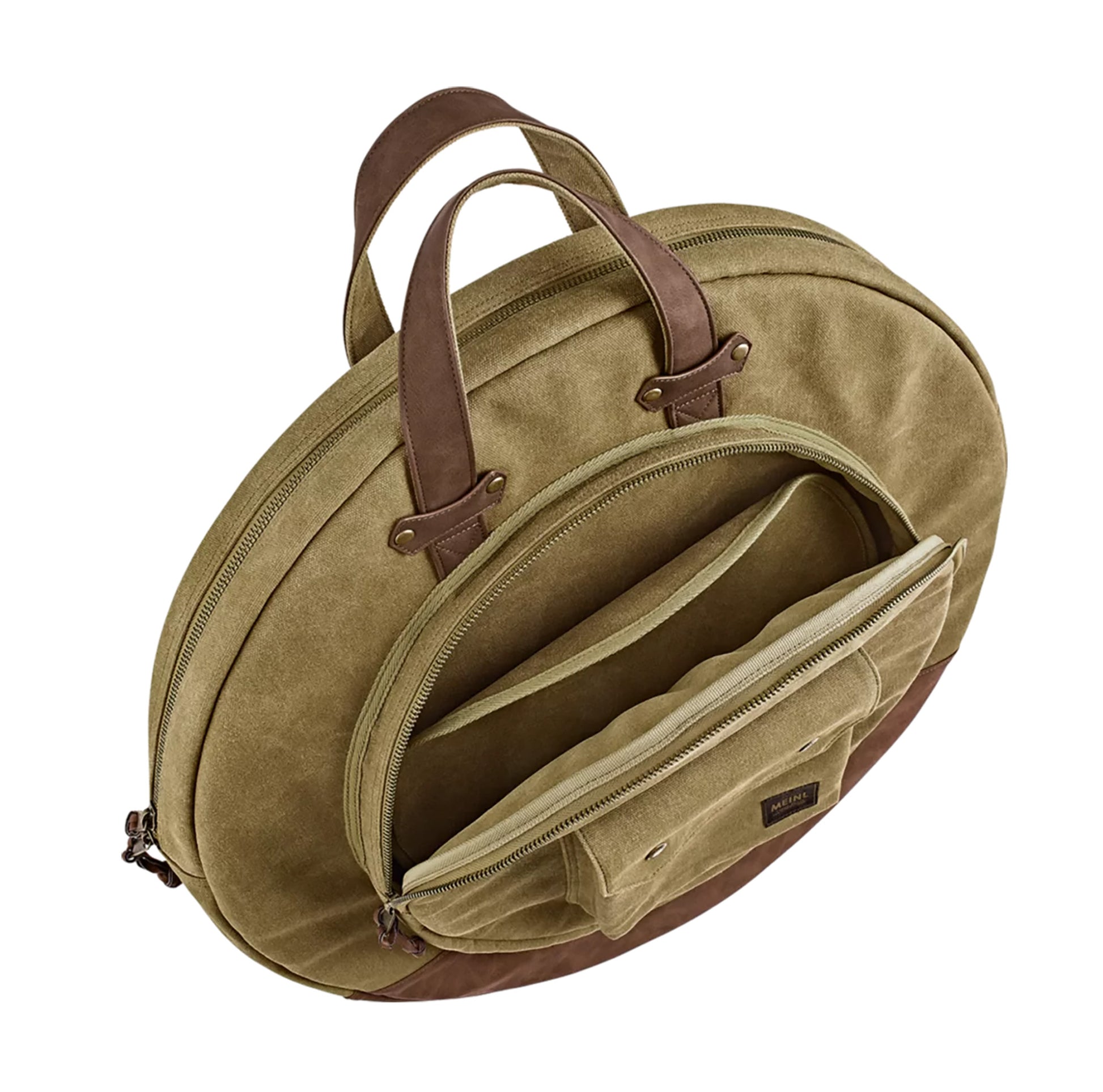 HOUSSE MEINL CYMBALES 22" TOILE CIREE VINTAGE KHAKI