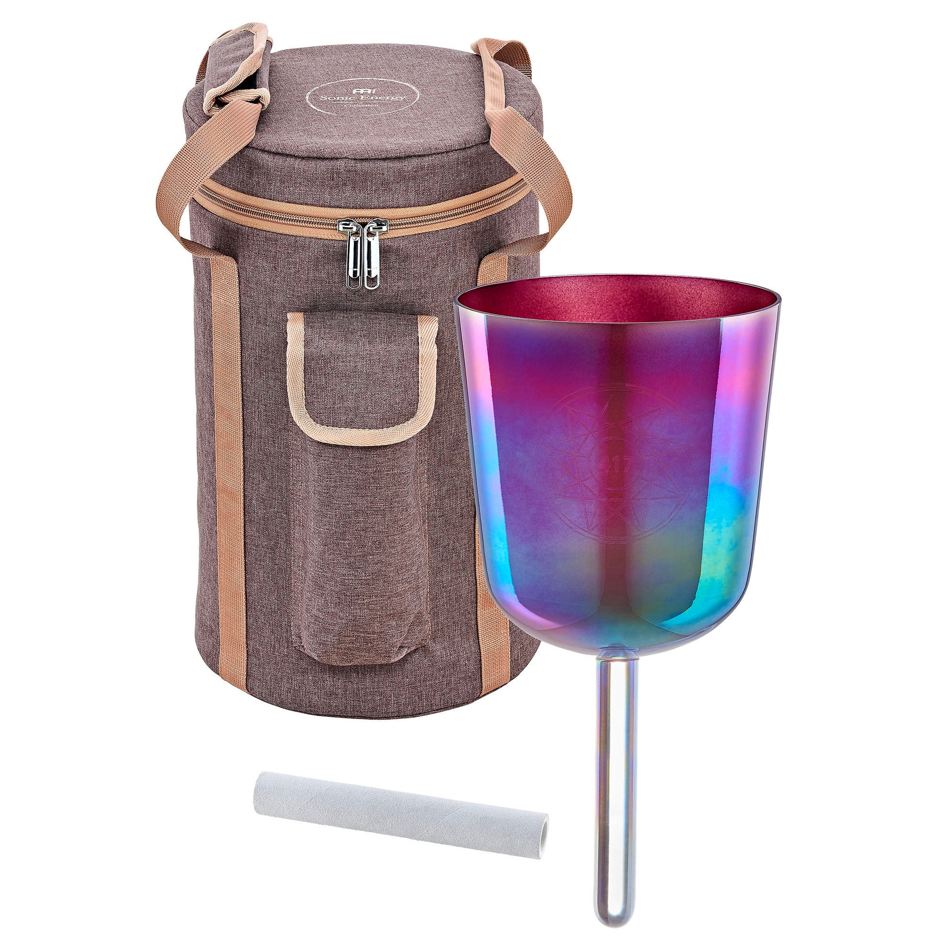 SINGING BOWL SONIC ENERGY CRYSTAL 417 HZ, COLORIS COPPER BROWN