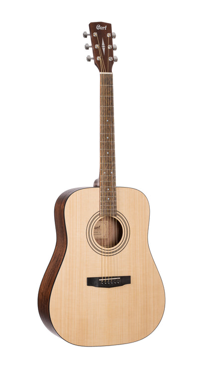 Earth 60, table épicéa massif, fond & éclisses acajou, manche acajou, touche laurier, naturel pores ouverts