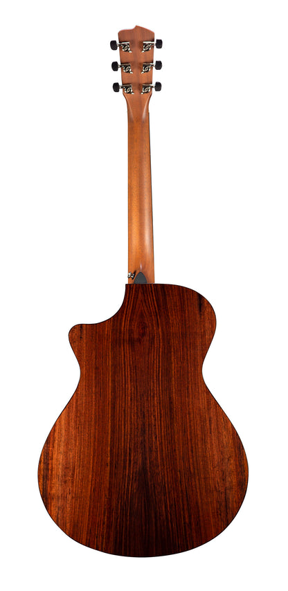 PREMIER CONCERTO BURNT AMBER CE, table épicéa Sitka massif, f/e palissandre massif, EQ LR Baggs EAS VTC, étui, burnt amber