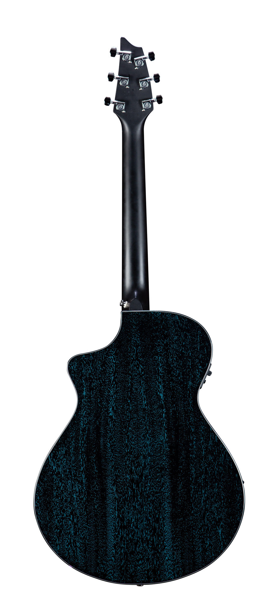 RAINFOREST S CONCERT MIDNIGHT BLUE CE, table acajou massif, f/e acajou, EQ Fishman Presys I, midnight blue