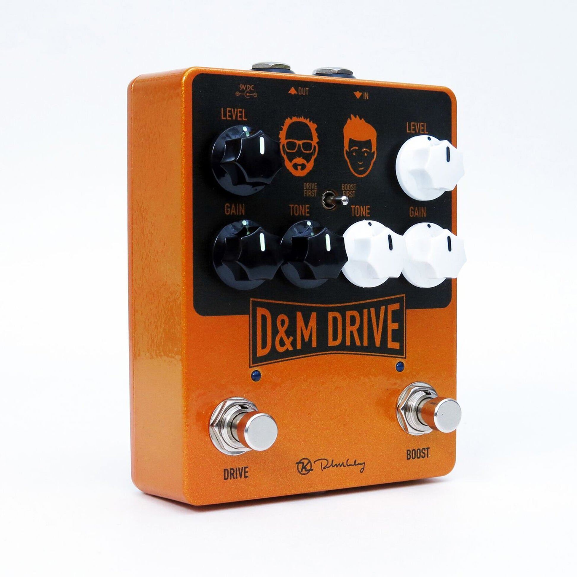 Pédale D&M DRIVE, boost/overdrive, signature Daniel Steinhardt & Mick Taylor (That Pedal Show)