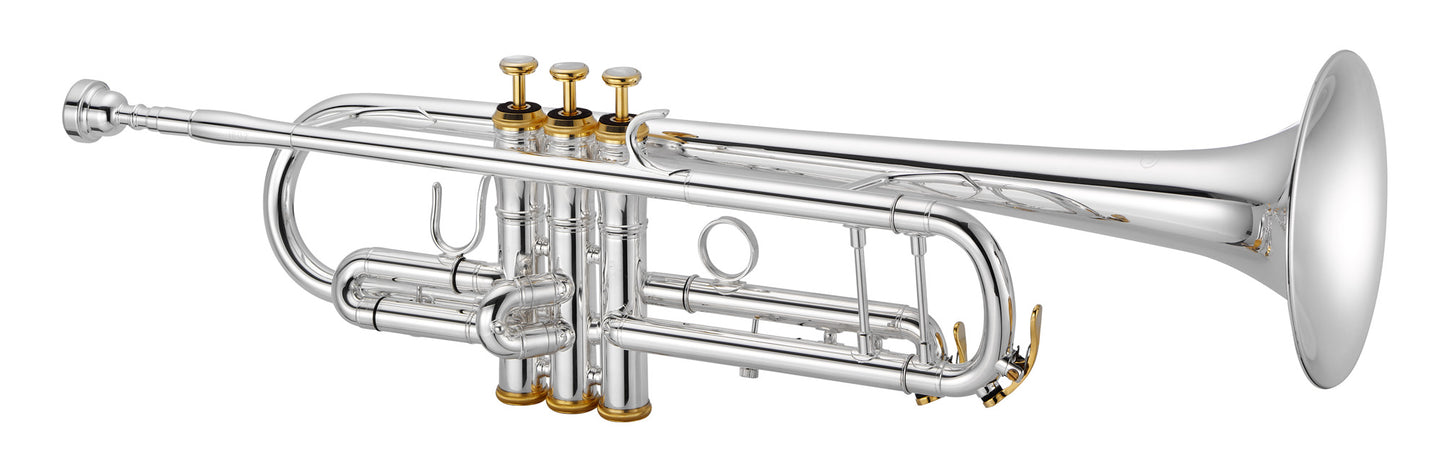 Trompette Si bémol XO 1602SS4, banche d'embouchure standard