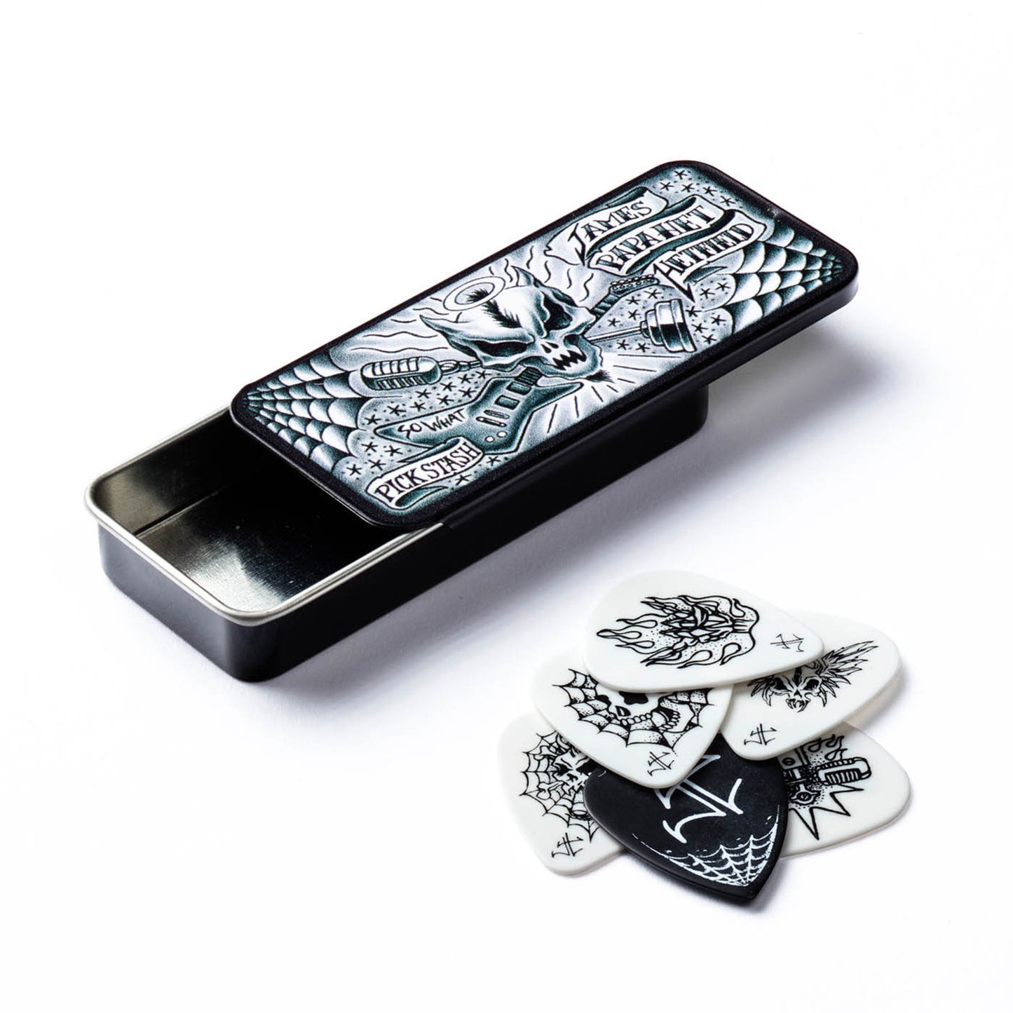 Boite de 6 médiators James Hetfield 0.88 mm